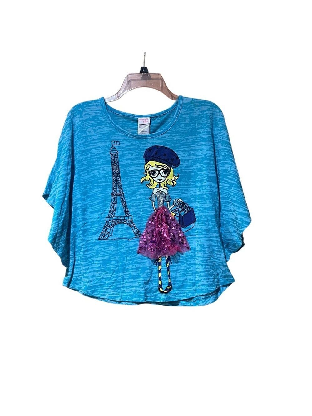 Ransom Teal Graphic Kids T Shirt